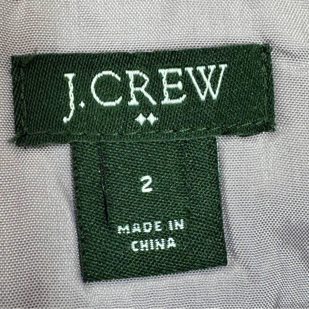 J.Crew‎ Wool Blend A Line Pencil Mini Skirt Electric Purple Size 2 - Picture 10 of 13